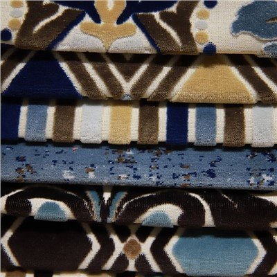 Jacquard Rajutan Kain Tekstil Rumah Ultrasonik