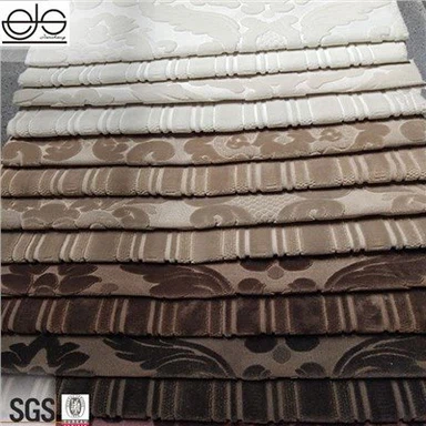 Kain Tekstil Rumah Jacquard Benang-dicelup Poliester